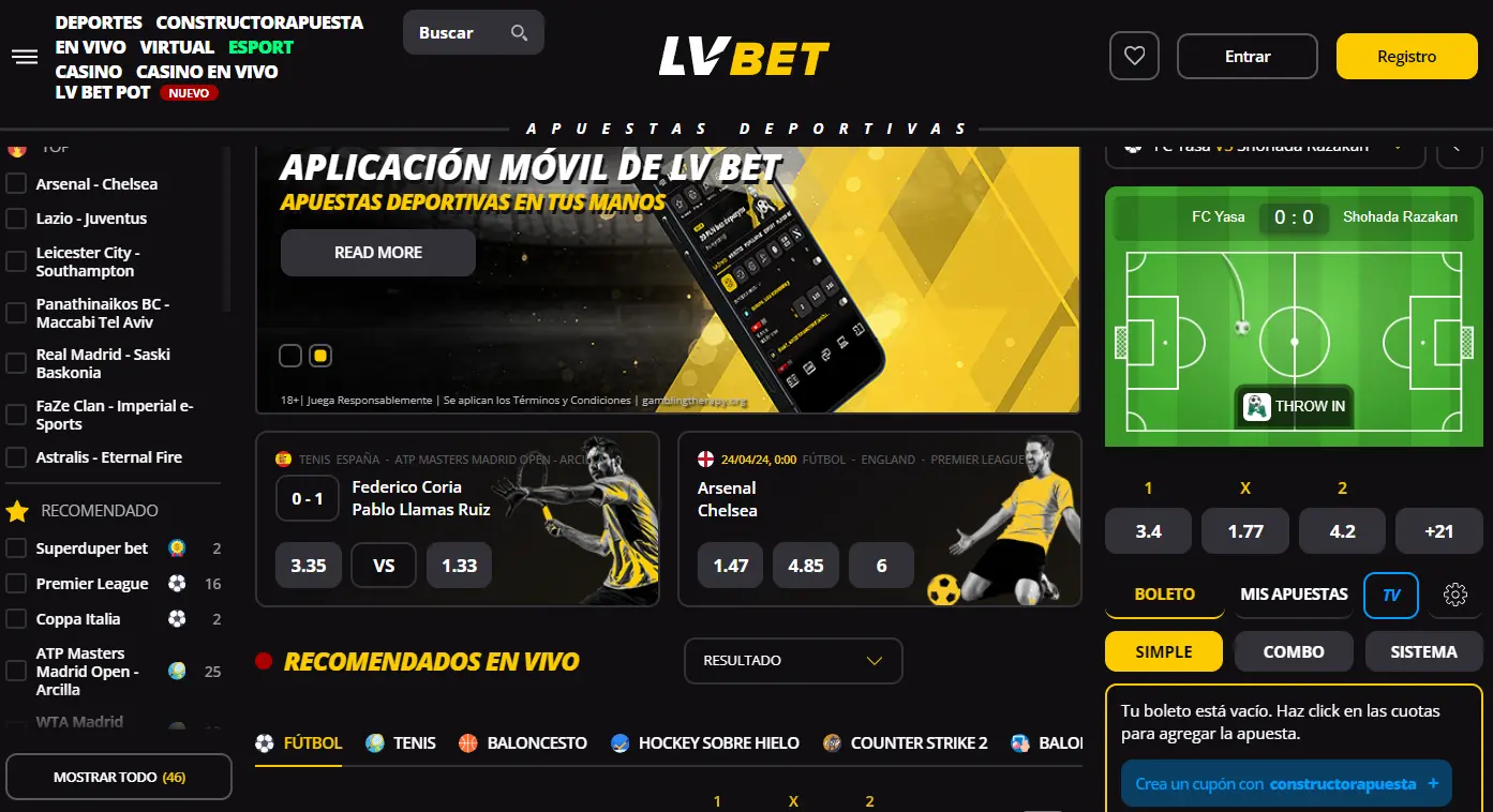 Página de inicio en LV Bet Página de inicio en LV Bet