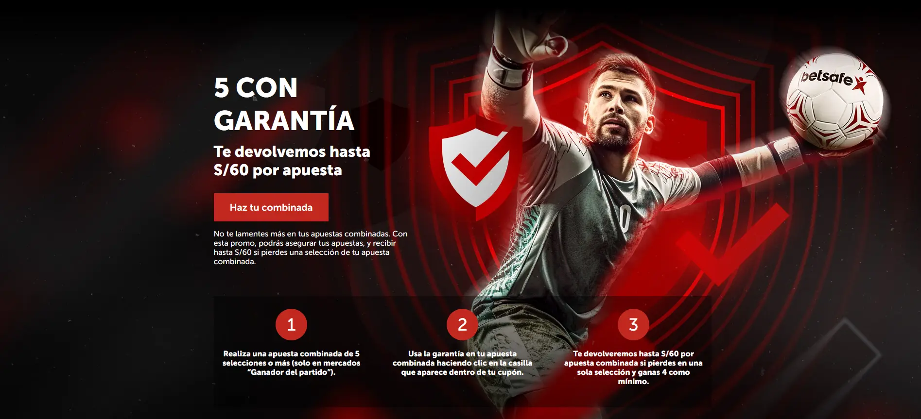 Apuesta con garantía en Betsafe Apuesta con garantía en Betsafe