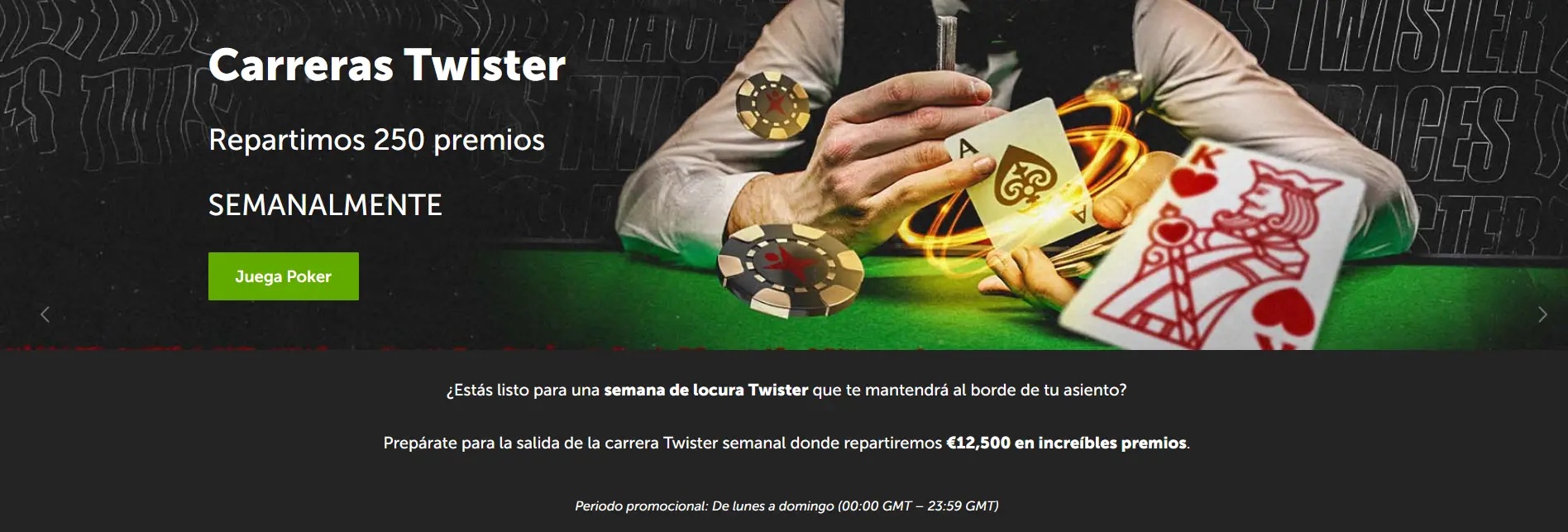 Carreras Twister en Betsafe Carreras Twister en Betsafe