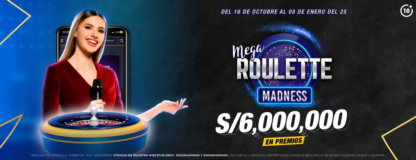 Mega Ruleta de Locura en Doradobet Mega Ruleta de Locura en Doradobet
