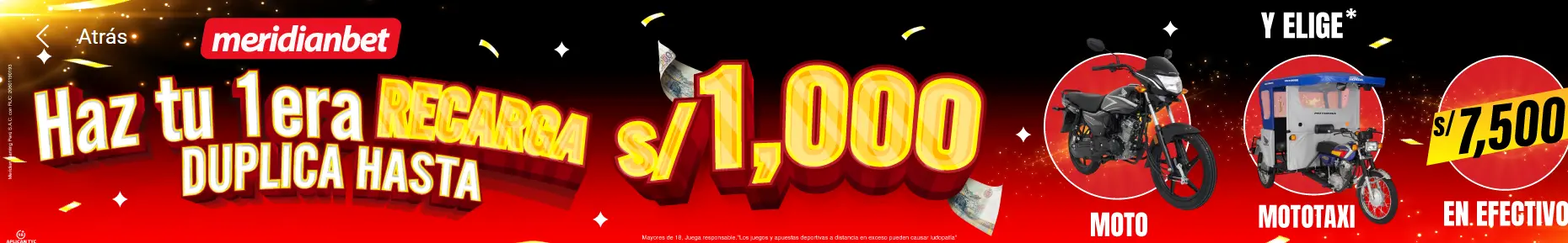 1000 soles sin rollover en Meridianbet 1000 soles sin rollover en Meridianbet